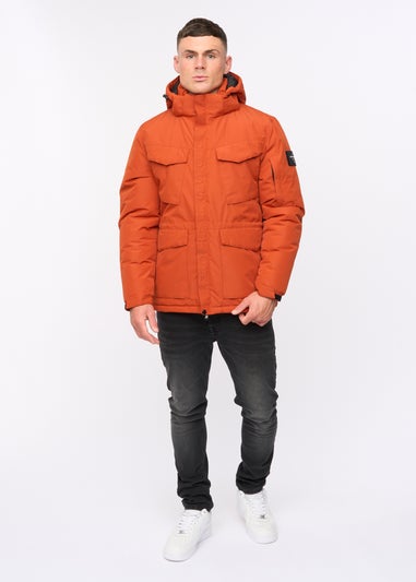 Crosshatch Burnt Orange Plentons Jacket
