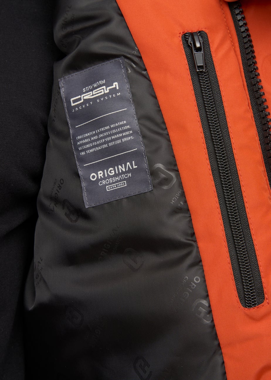 Crosshatch Burnt Orange Plentons Jacket