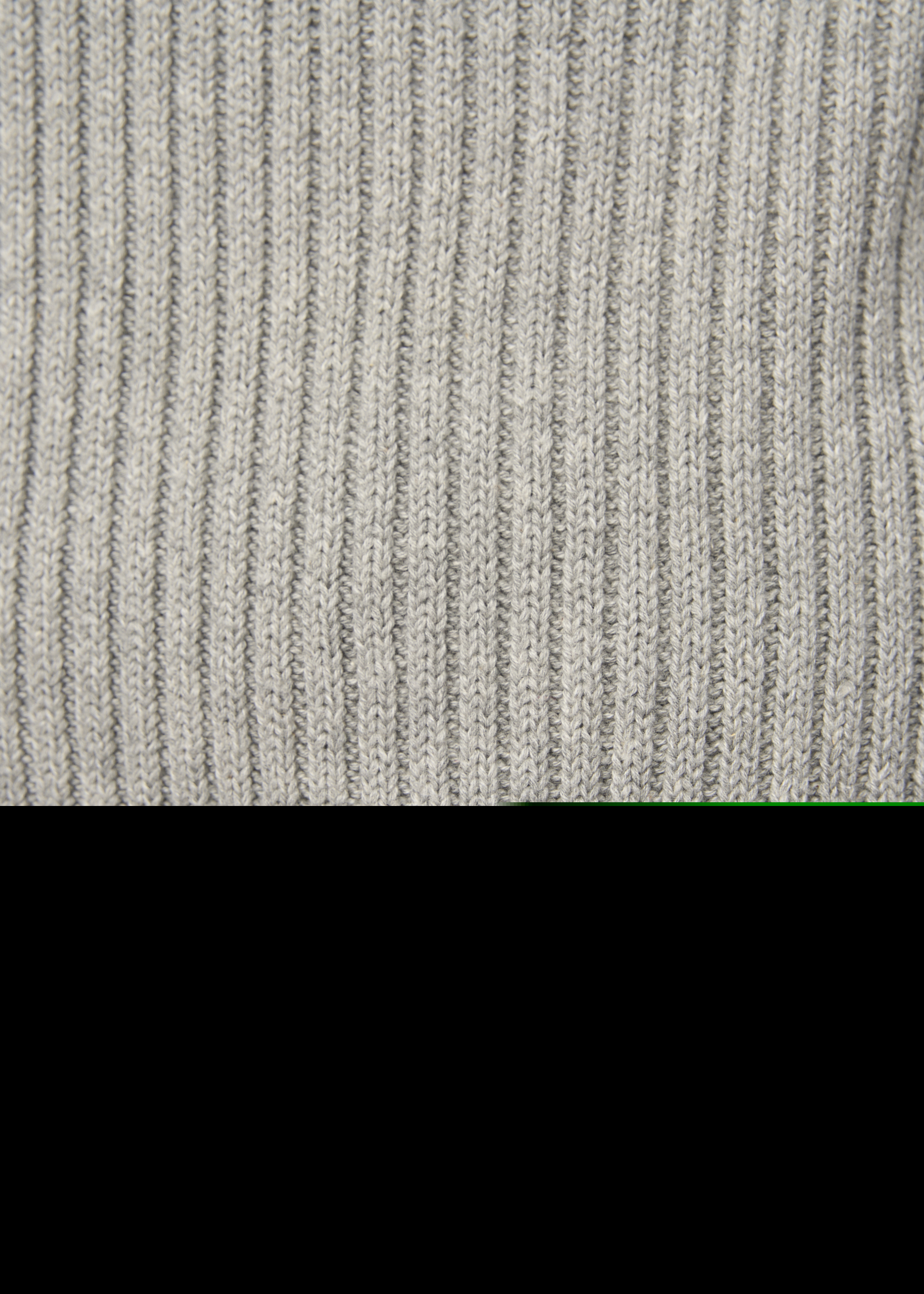 Crosshatch Grey Havaline 1/4 Zip Knit