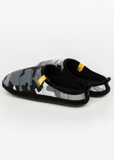 Crosshatch Black Camo Padfoot Slippers