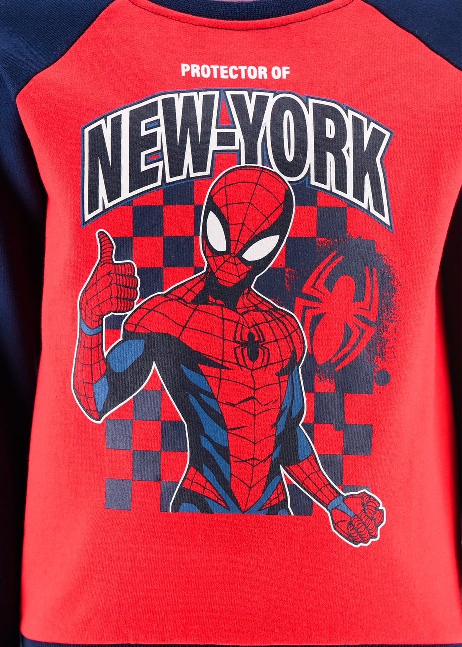 Marvel Spider-Man New York Kids Sweatshirt & Joggers Set (3-8 Years)