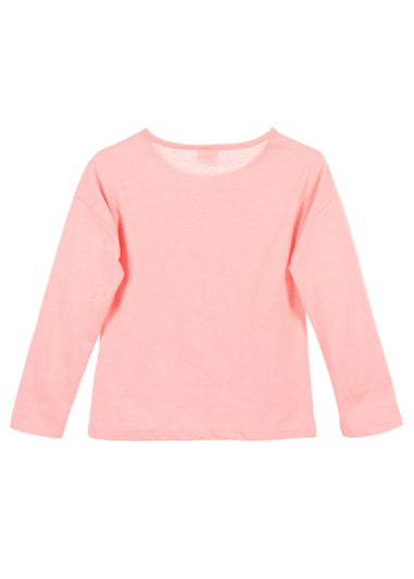 Bluey Pocket Kids Pink Long Sleeve Top (3-8 Years)