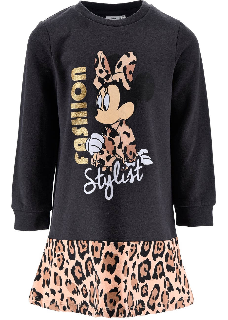 Disney Minnie Mouse Fashion Stylist Kids T-Shirt Dress (3-8 Years)