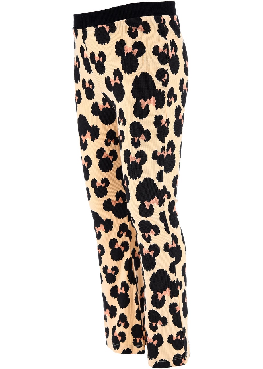 Disney Minnie Mouse Leopard Kids Leggings (3-8 Years)