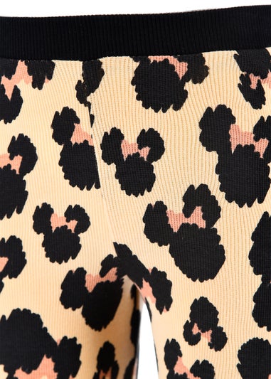 Disney Minnie Mouse Leopard Kids Leggings (3-8 Years)