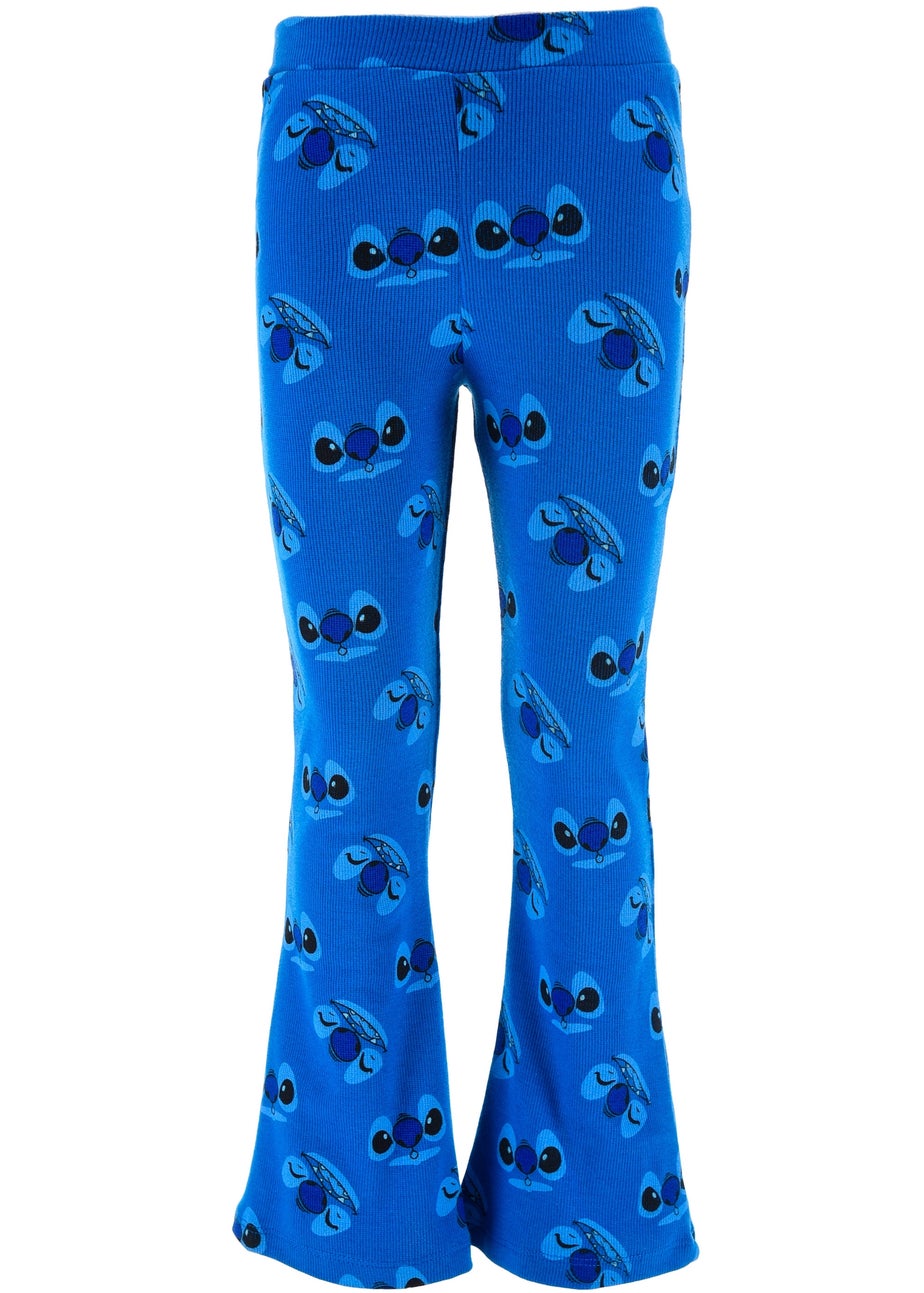 Disney Stitch Face Pattern Kids Leggings (3-8 Years)