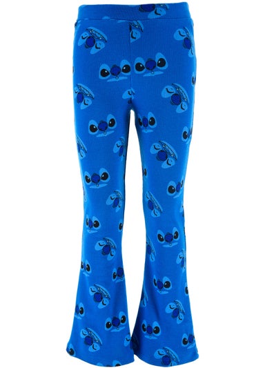Disney Stitch Face Pattern Kids Leggings (3-8 Years)