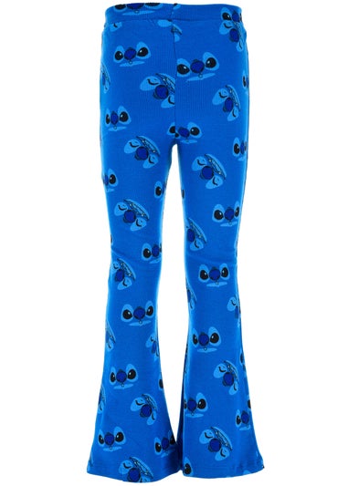 Disney Stitch Face Pattern Kids Leggings (3-8 Years)