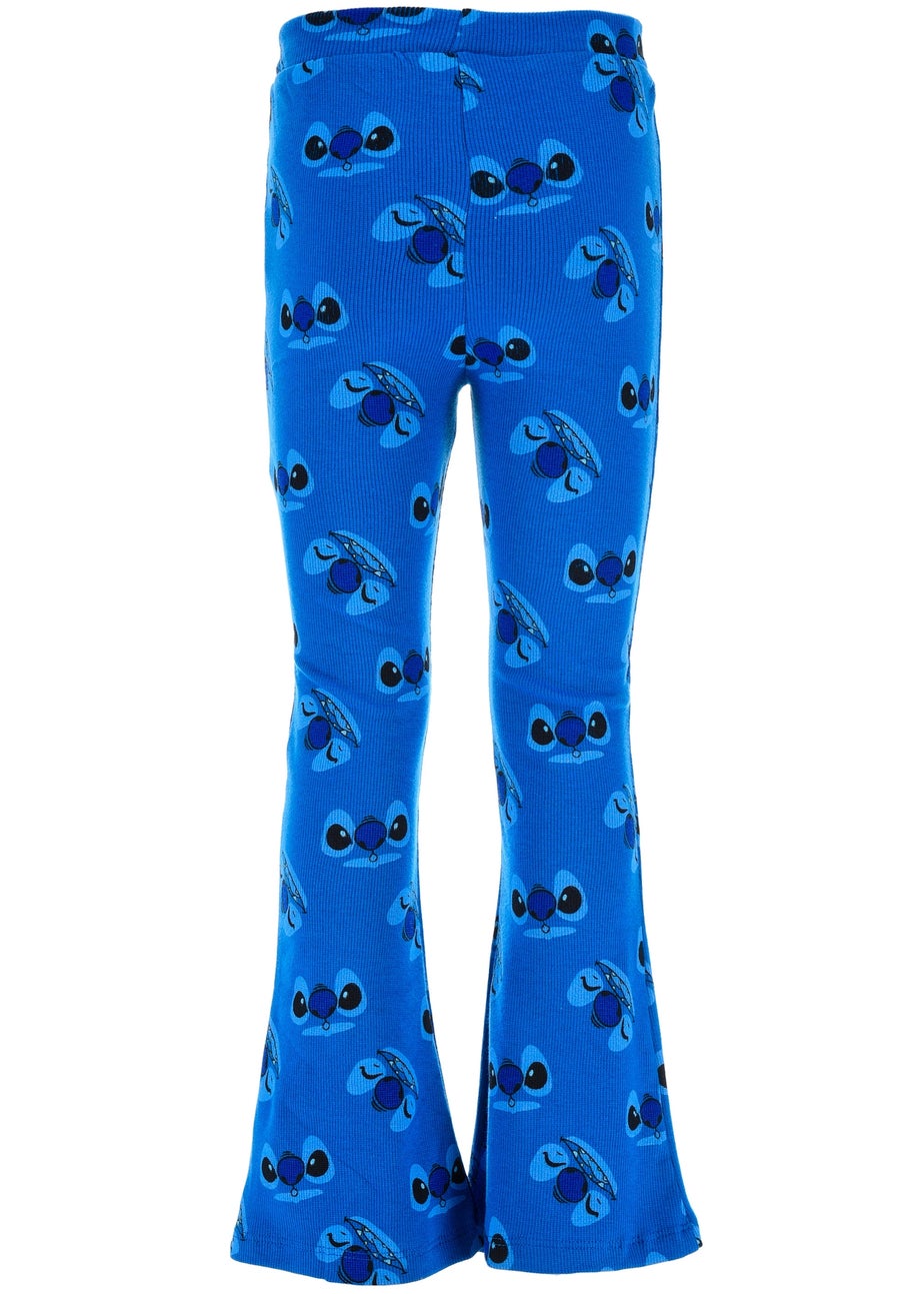 Disney Stitch Face Pattern Kids Leggings (3-8 Years)