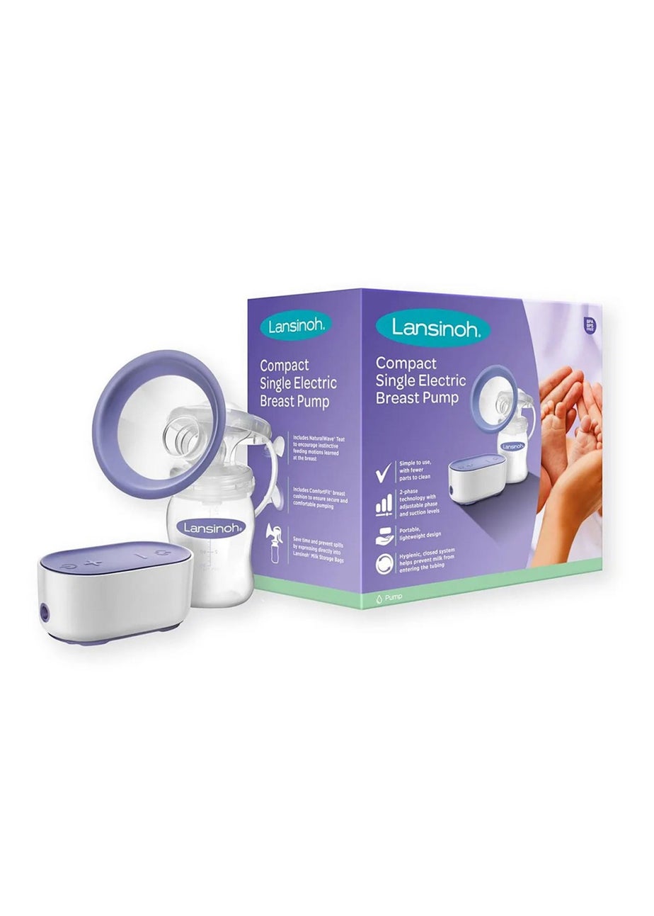 Lansinoh Clear Compact Electric Breast Pump