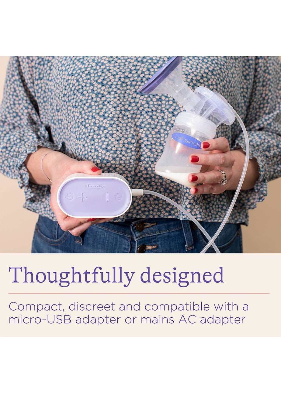 Lansinoh Clear Compact Electric Breast Pump