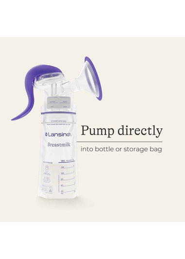 Lansinoh Clear Manual Breast Pump