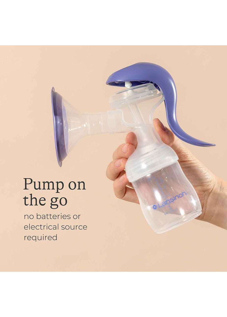 Lansinoh Clear Manual Breast Pump