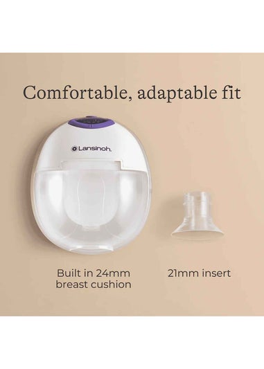 Lansinoh Clear Wearable Single Breast Pump