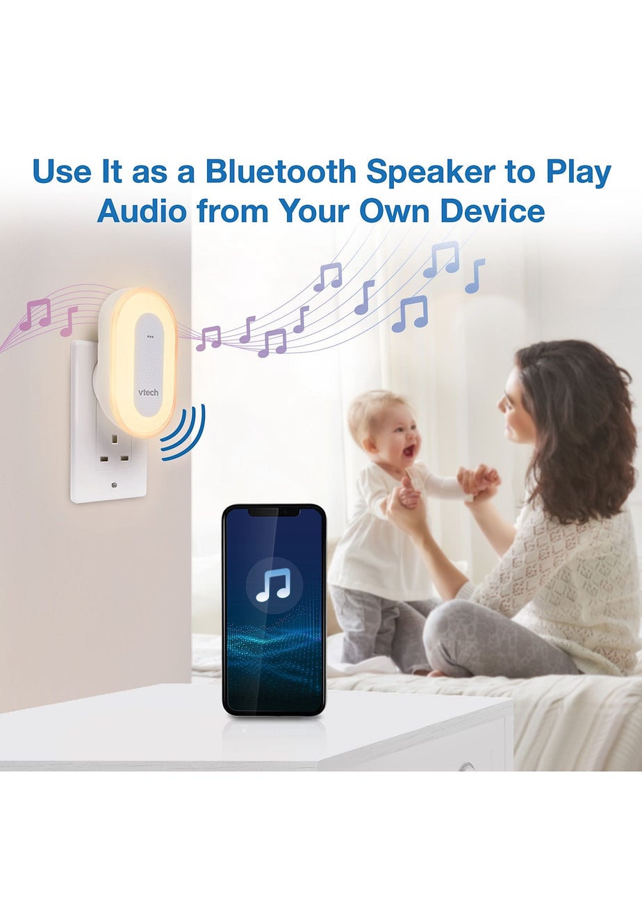 VTech White BC8113 V-Hush Plug Sleep Soother