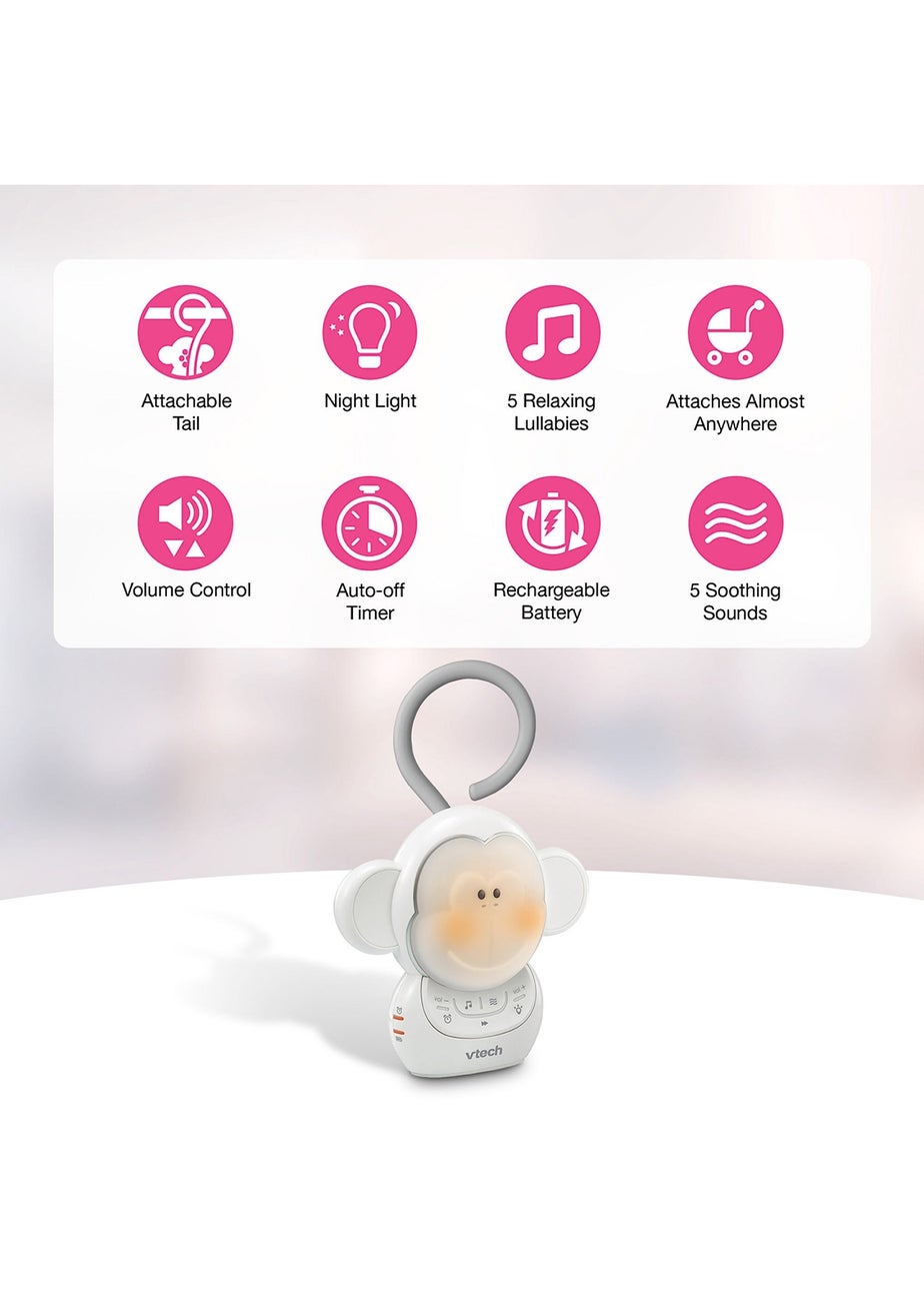 VTech White BC8211 V-Hush Go Soother