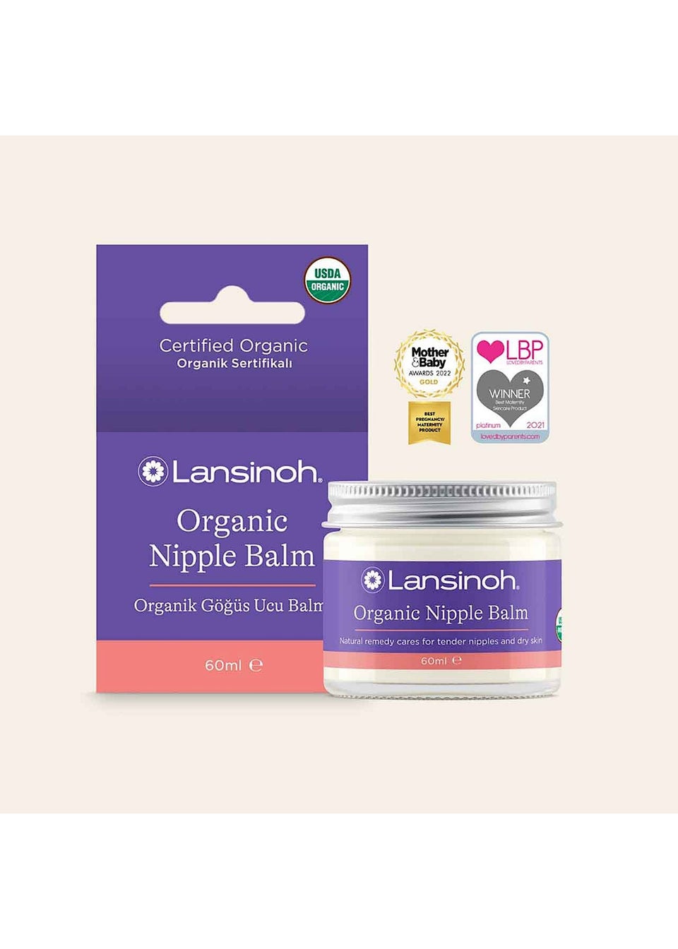 Lansinoh Clear Organic Nipple Balm