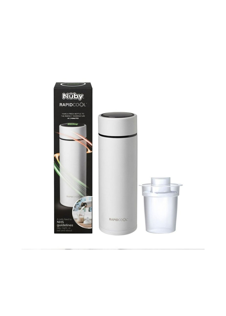 Nuby Light Grey RapidCool Flask