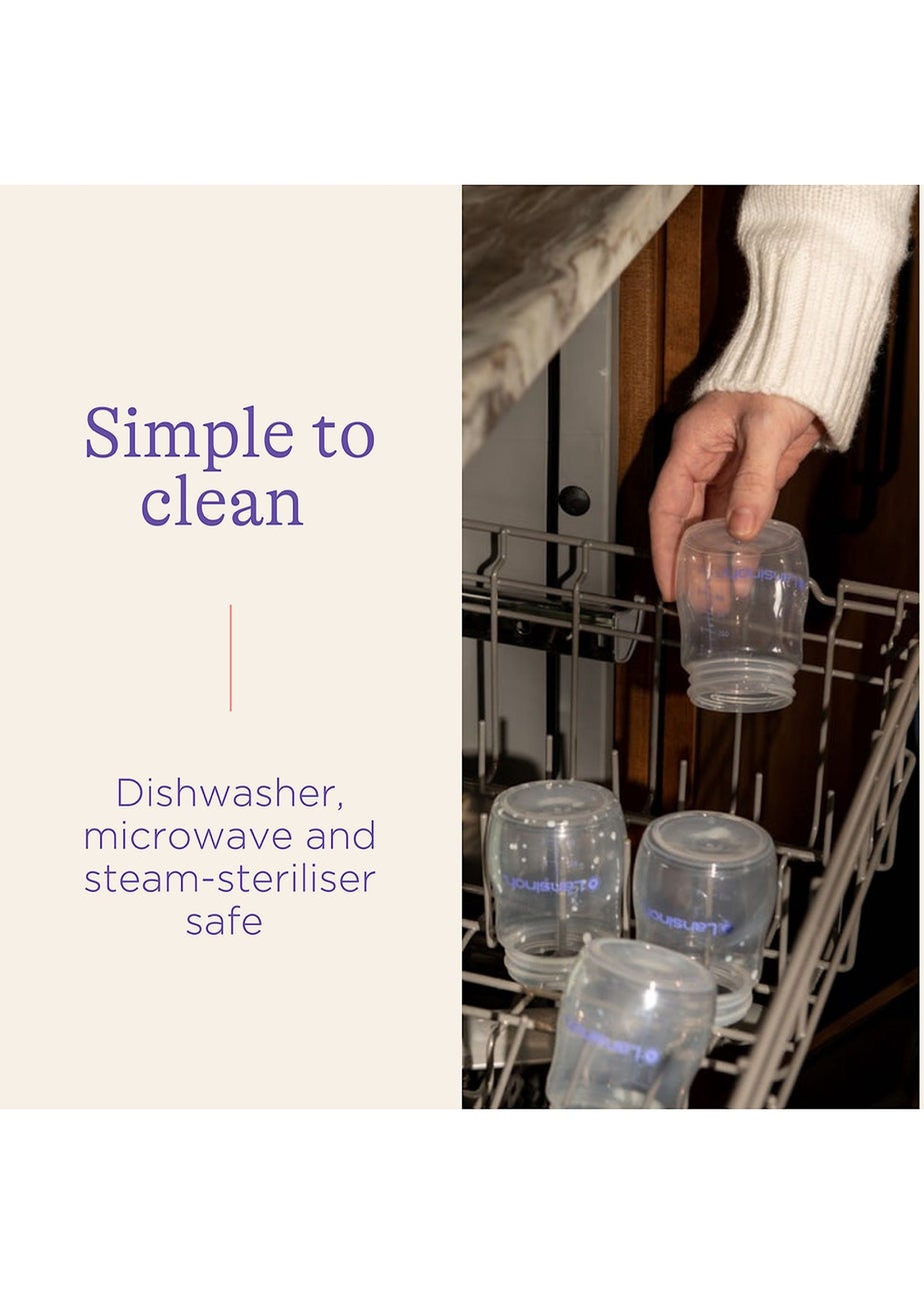 Lansinoh Clear Feeding Bottles Starter Set