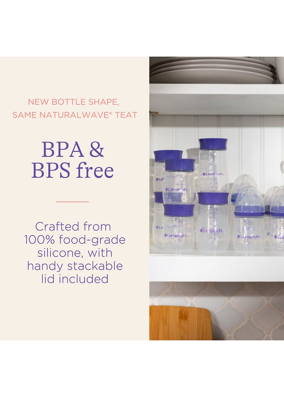 Lansinoh Clear Feeding Bottles Starter Set