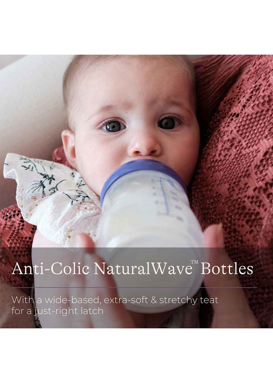 Lansinoh Clear Feeding Bottle 240ml 2 Pack