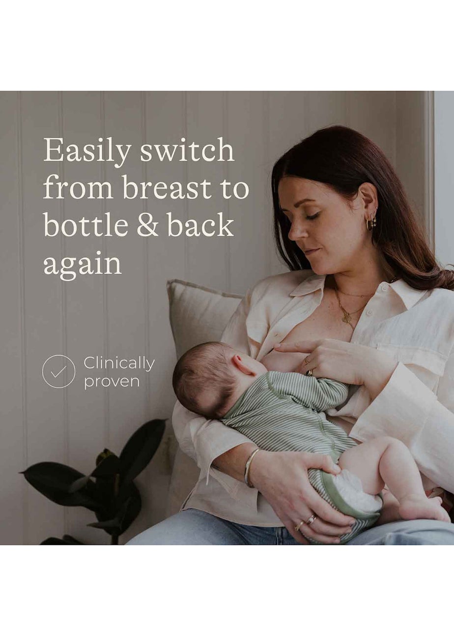 Lansinoh Clear Feeding Bottle 240ml 2 Pack