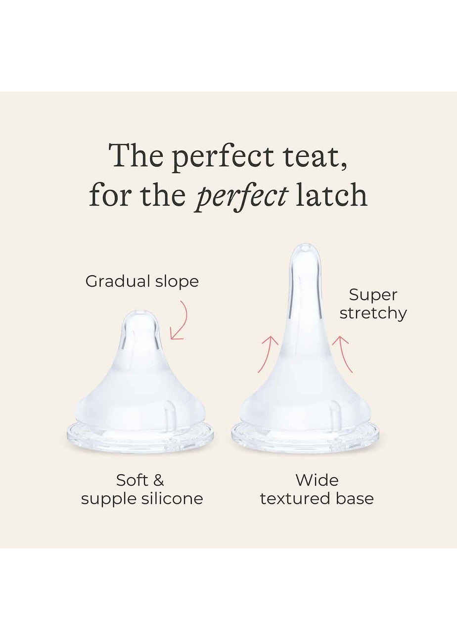 Lansinoh Clear Feeding Bottle 240ml 2 Pack