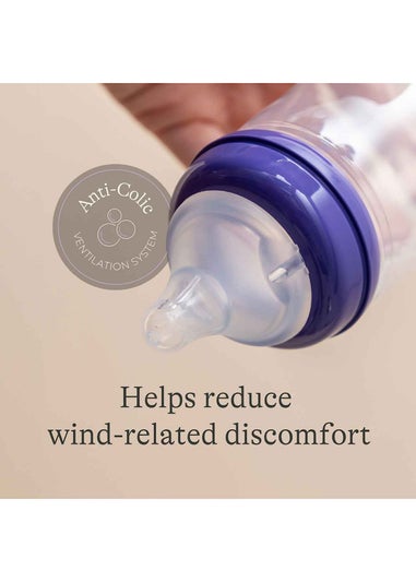 Lansinoh Clear Feeding Bottle 240ml 2 Pack