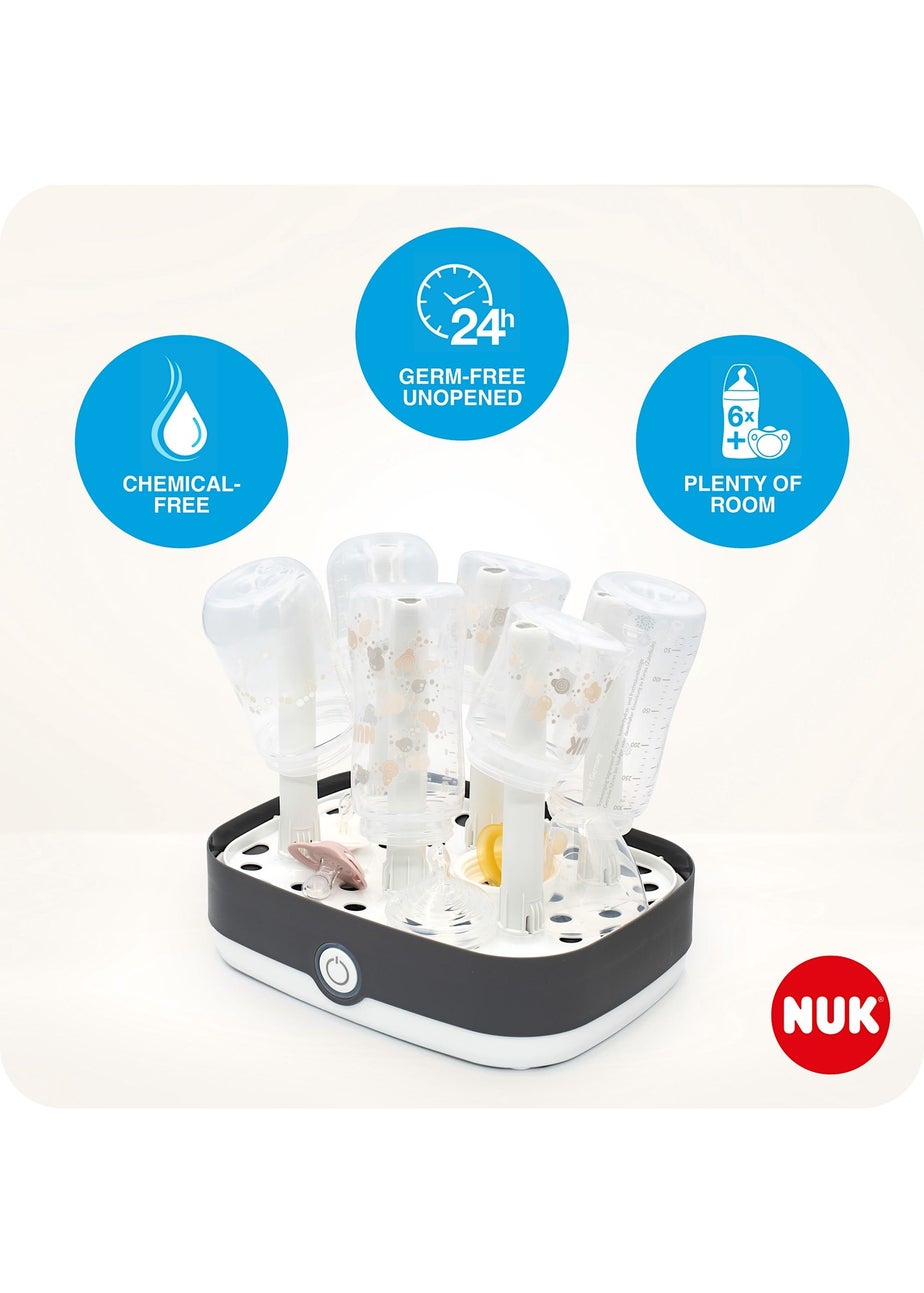 NUK White Vario Express Steam Steriliser