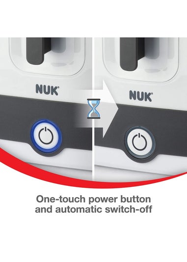 NUK White Vario Express Steam Steriliser