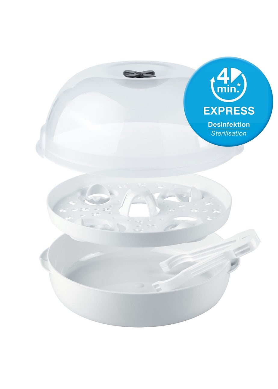 NUK White Microwave Express Plus Steriliser