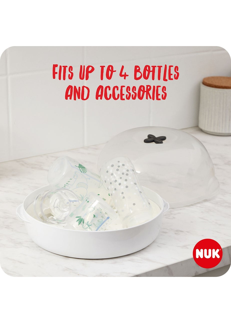 NUK White Microwave Express Plus Steriliser
