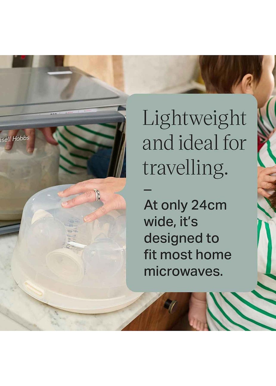 Tommee Tippee White Microwave Steam Steriliser