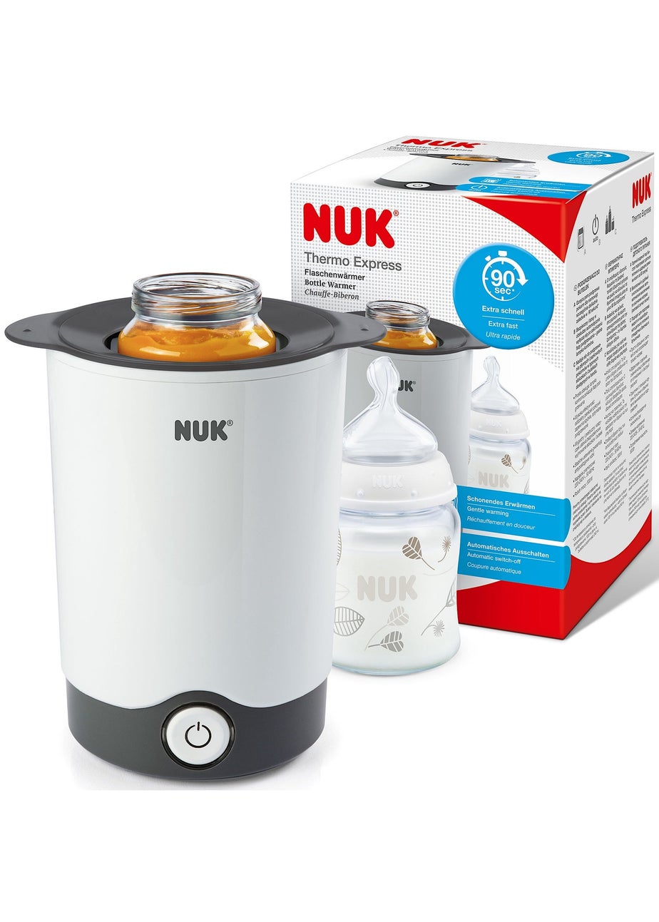 NUK White Thermo Express Bottle Warmer