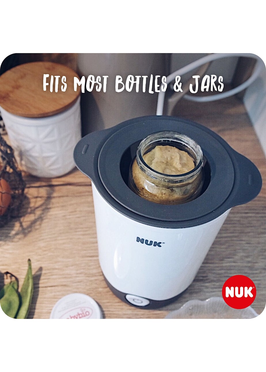 NUK White Thermo Express Bottle Warmer