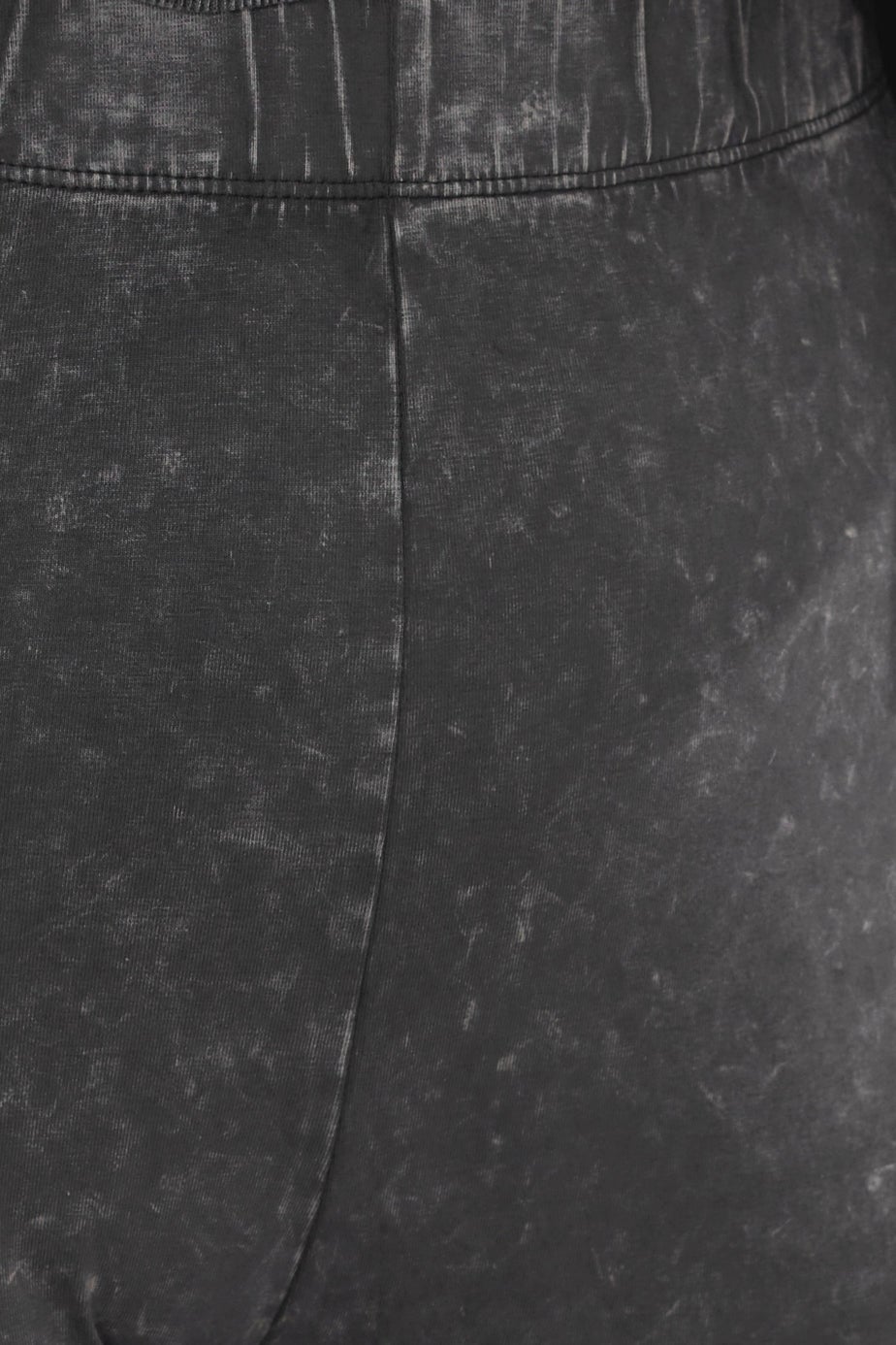 Yours Black Acid Wash Leggings