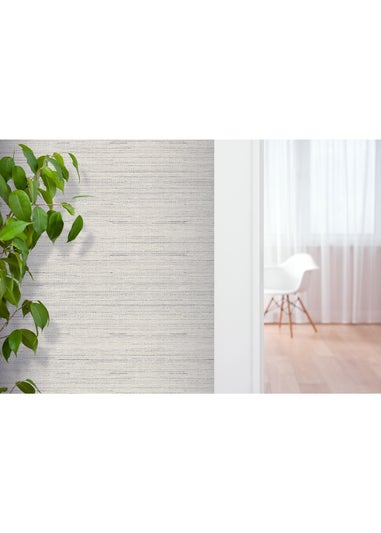 Arthouse Ginkgo Plain Grey Wallpaper