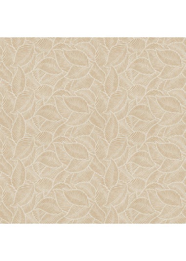 Arthouse Leaf Print Rust Wallpaper