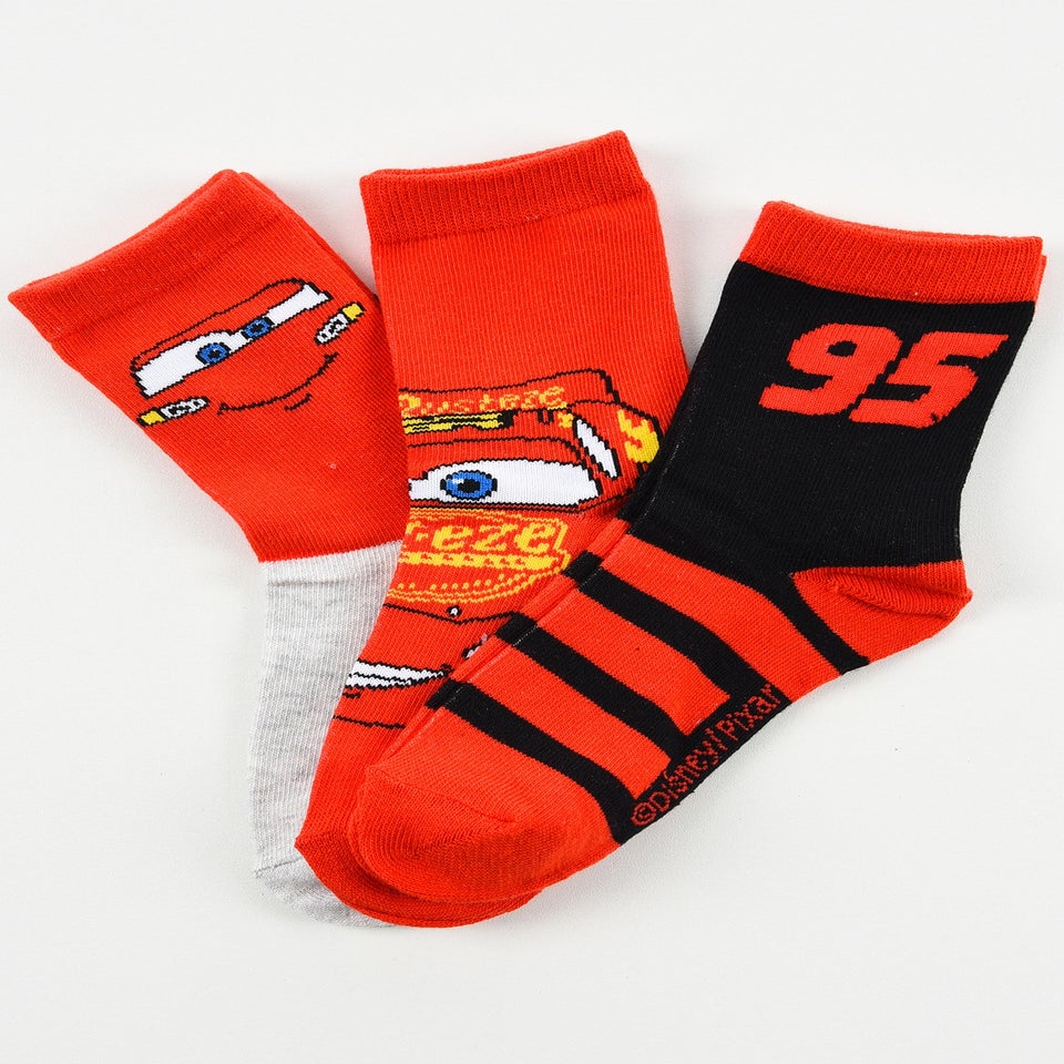 Disney Cars 95 Kids 6 Pack Of Socks