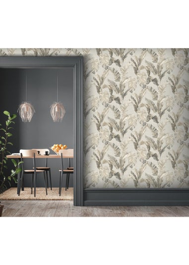 Arthouse Palm Springs Taupe Wallpaper
