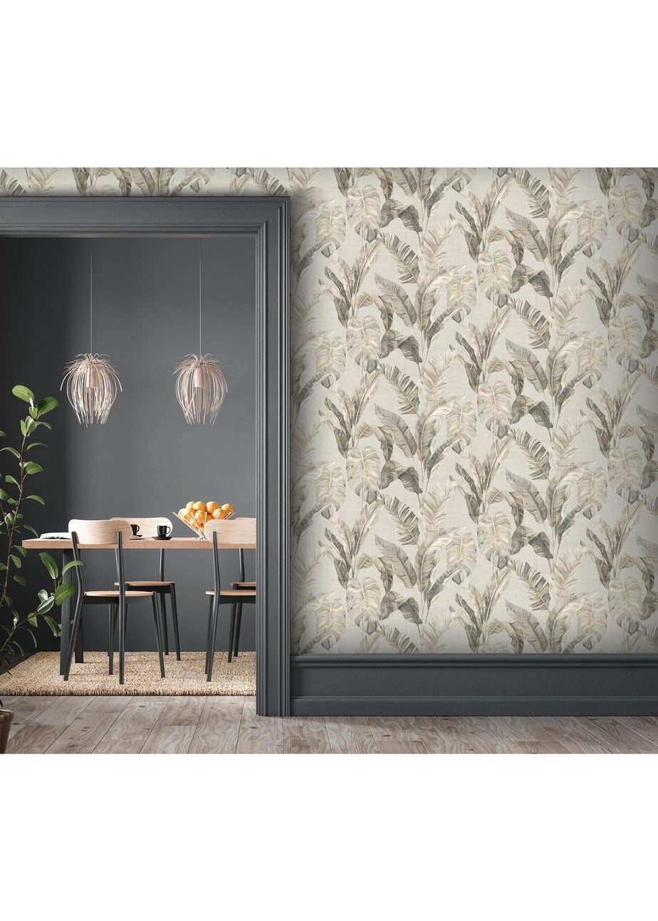 Arthouse Palm Springs Taupe Wallpaper