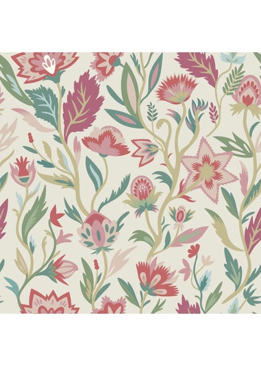 Arthouse Lush Paradise Pink Wallpaper