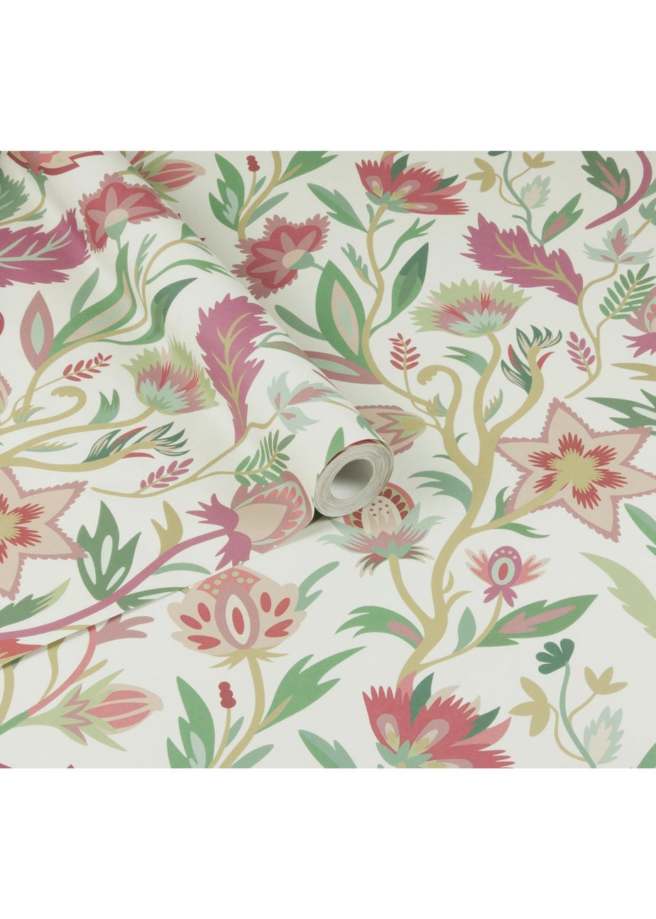 Arthouse Lush Paradise Pink Wallpaper