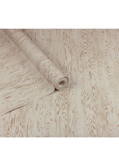 Arthouse Wood Grain Neutral Wallpaper