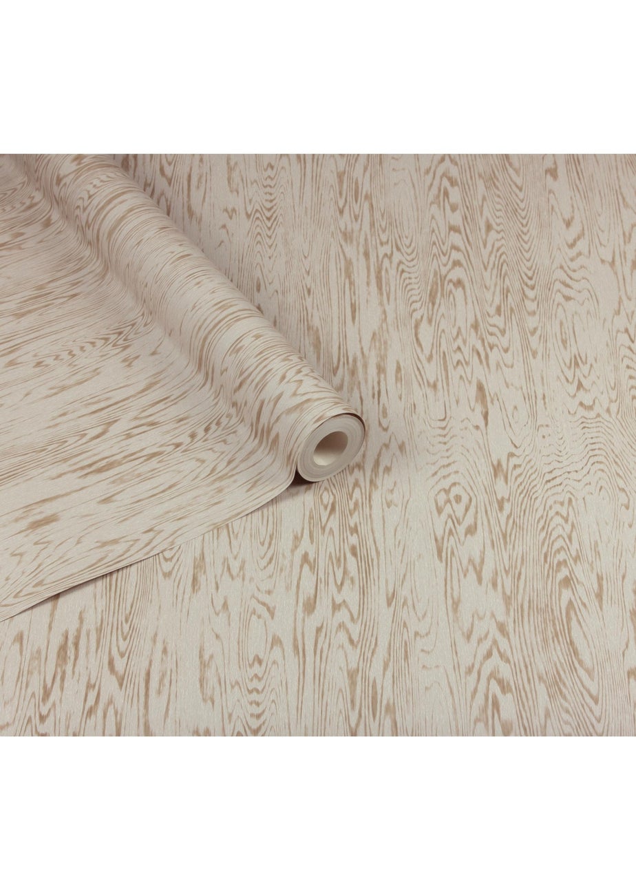 Arthouse Wood Grain Neutral Wallpaper
