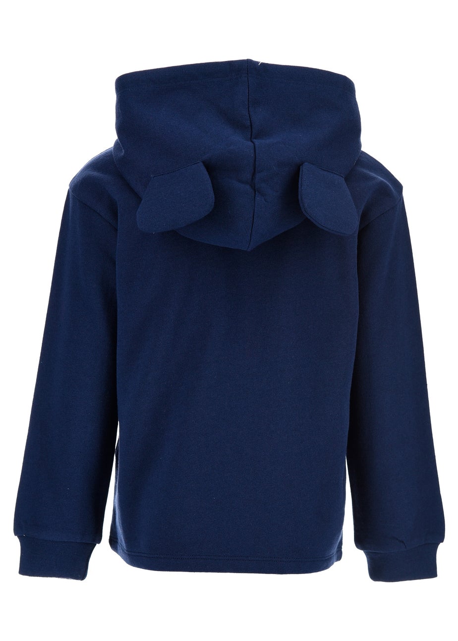 Disney Minnie Mouse Bow Kids Navy Hoodie (3-8 Years)