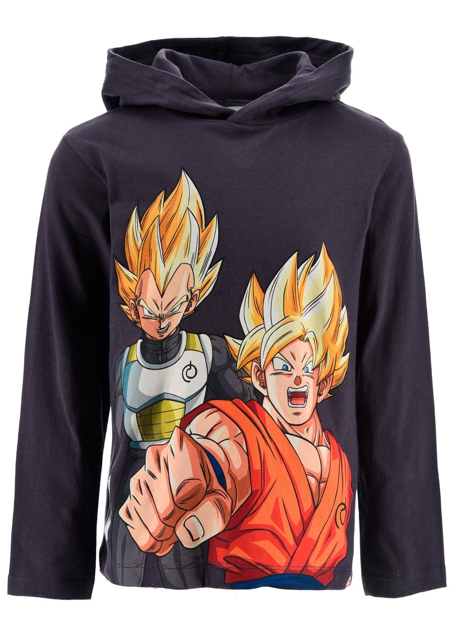Dragon Ball Z Character Kids Black Hoodie (4-12 Years)