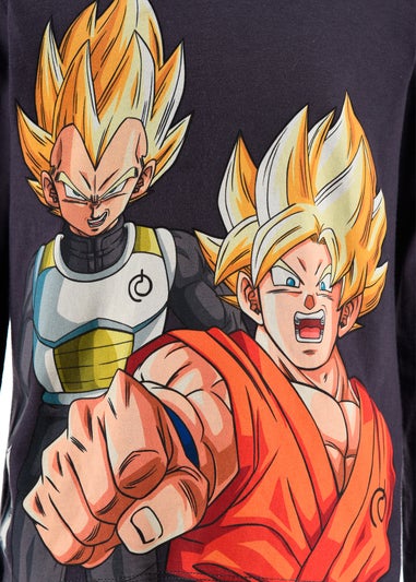 Dragon Ball Z Character Kids Black Hoodie (4-12 Years)