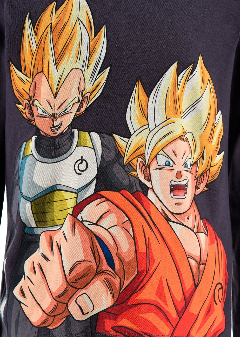 Dragon Ball Z Character Kids Black Hoodie (4-12 Years)