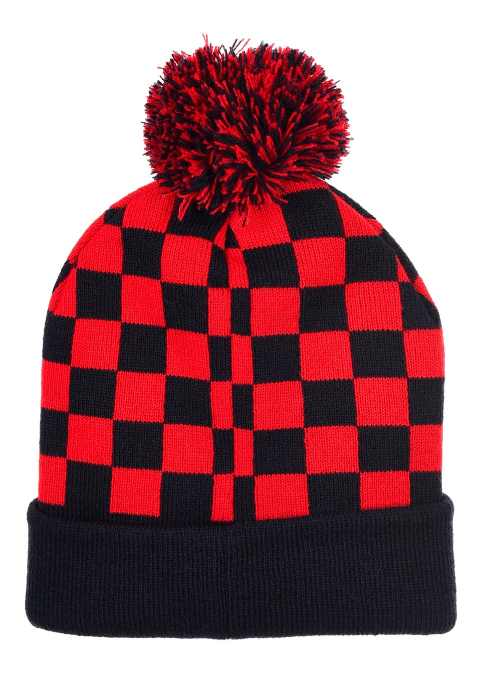 Sonic Checkers Kids Navy Hat & Glove Set